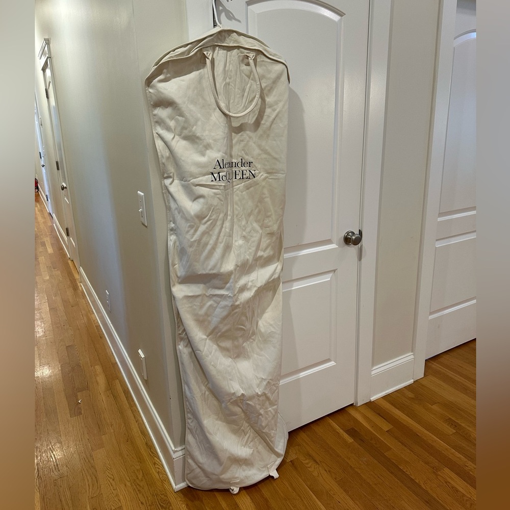 XL Alexander McQueen Canvas Garment Bag